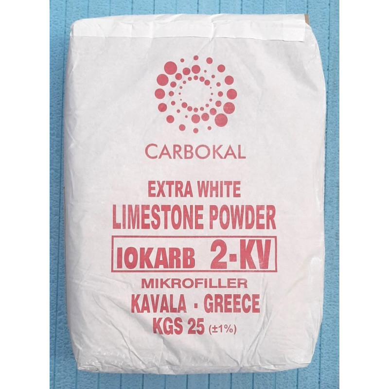 Мікрокальціт IOKARB® 2-KV (мармур мікромолотий), 25кг (Греція) ПРЕМІУМ СЕГМЕНТ