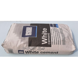Білий цемент CEM I 52,5 N WHITE "Danucem", 25кг